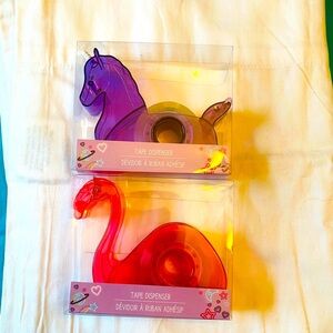 Tape dispensers Unicorn and Flamingo refillable!